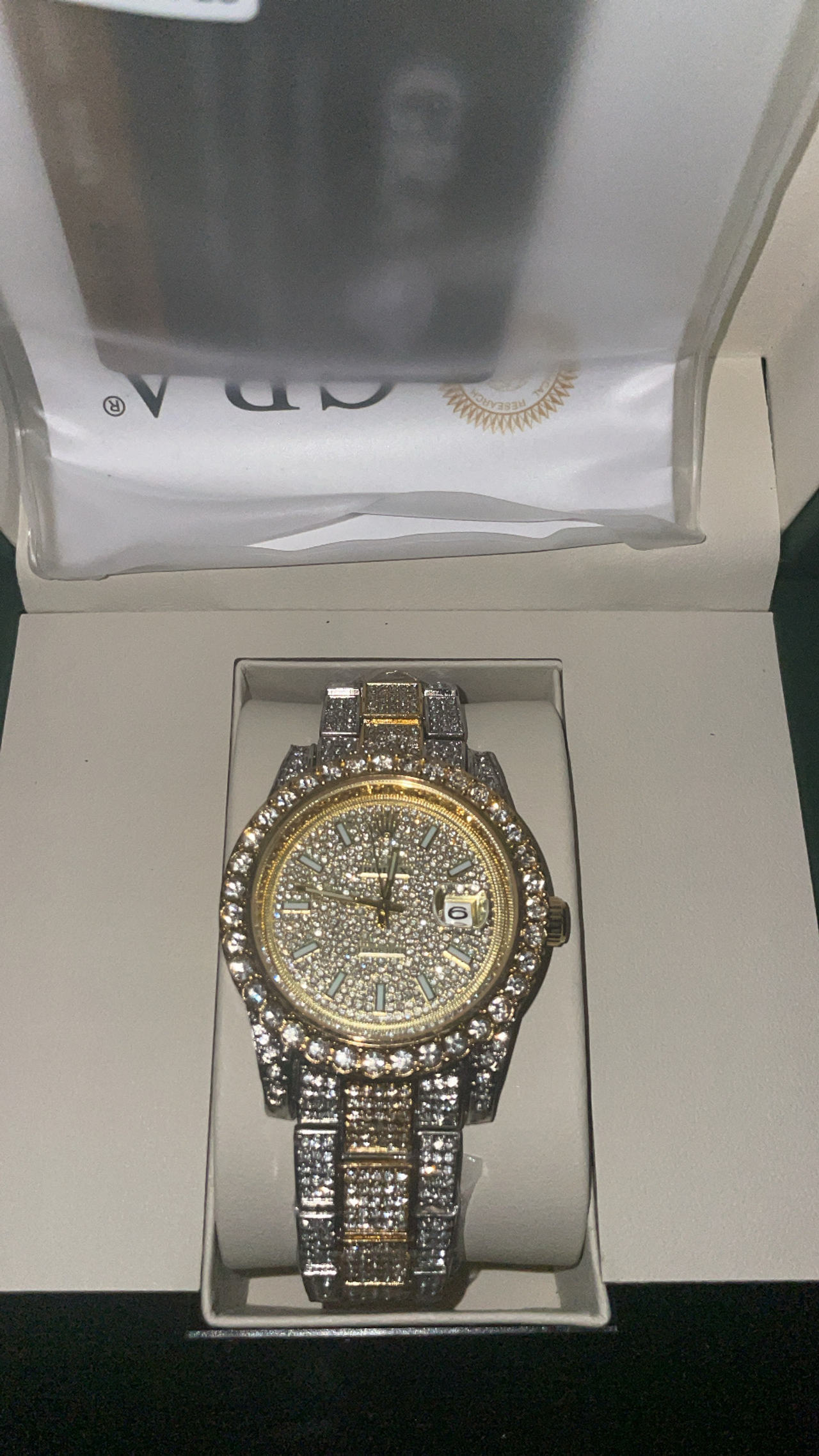 Rolex Datejust 36 Two-Tone Diamond Pave