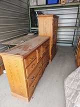 Oak Dresser set - Image 2