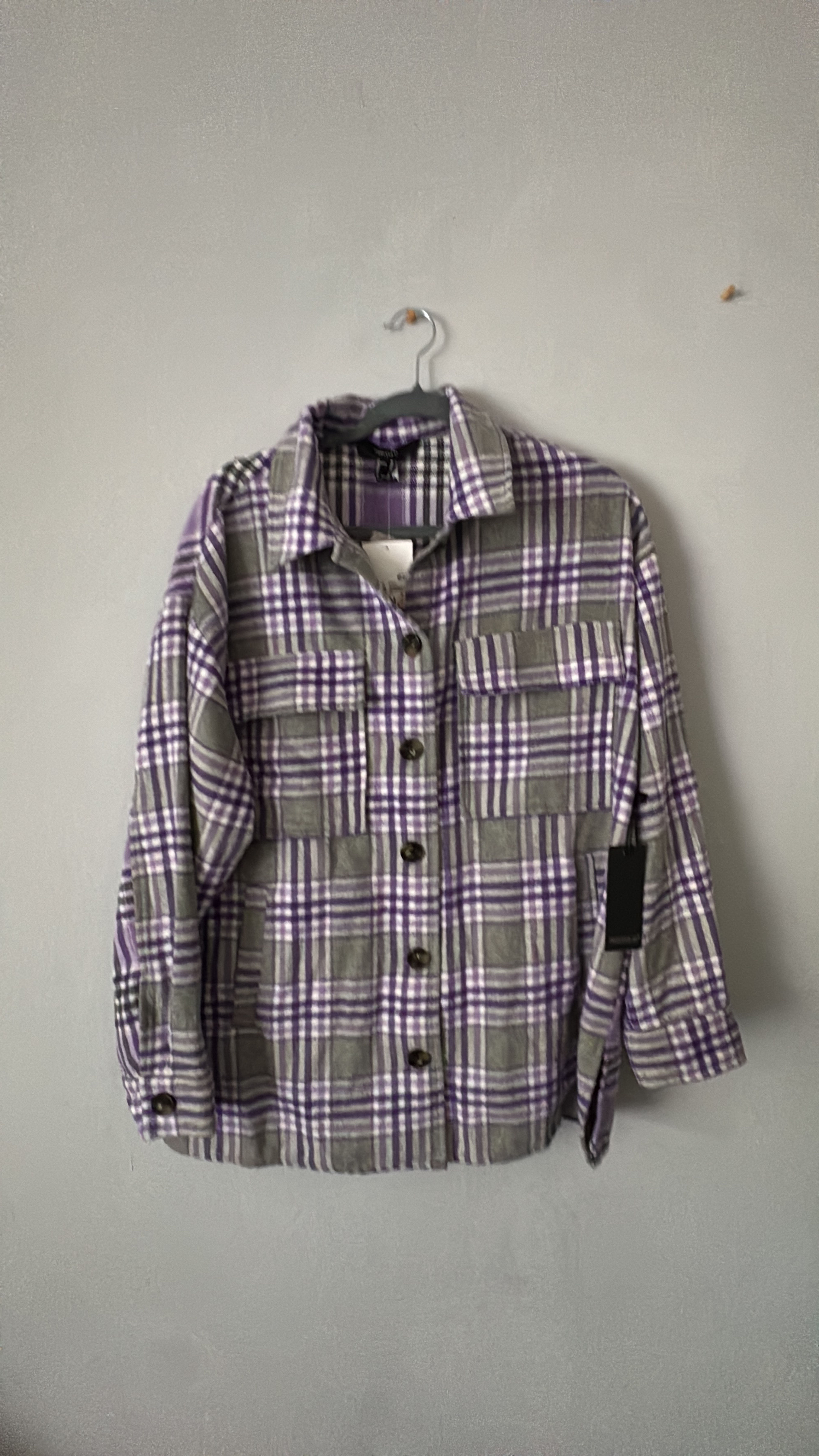 Forever21 Plaid Flannel Shacket