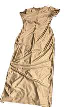 SKIMS Fits Everybody Metallic T-Shirt Maxi Dress Size 3X - Image 1