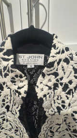St. John Collection Crochet Lace Jacket - Image 2