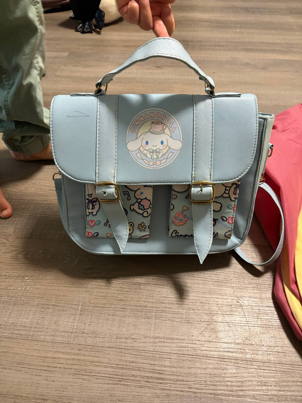 Sanrio Cinnamoroll Faux Leather Satchel Bag