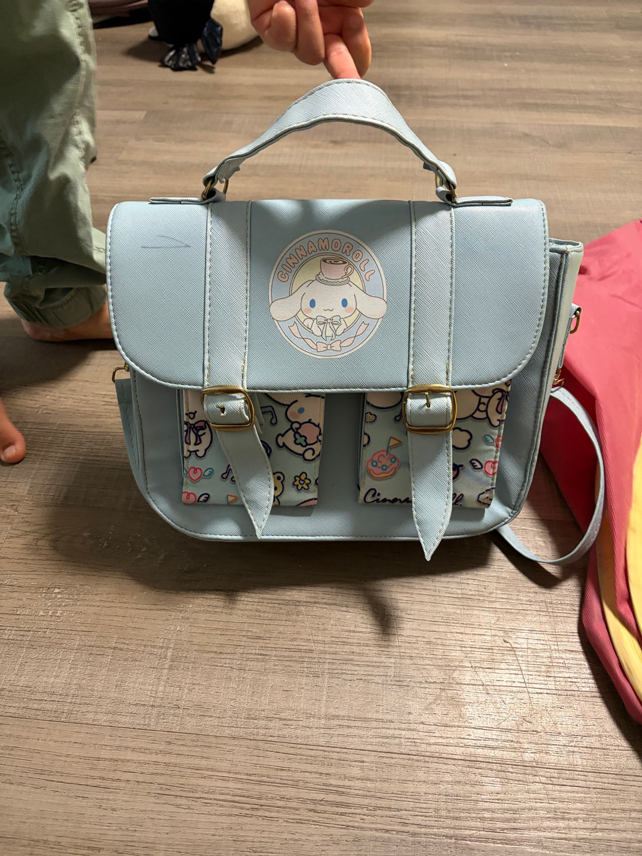 Sanrio Cinnamoroll Faux Leather Satchel Bag