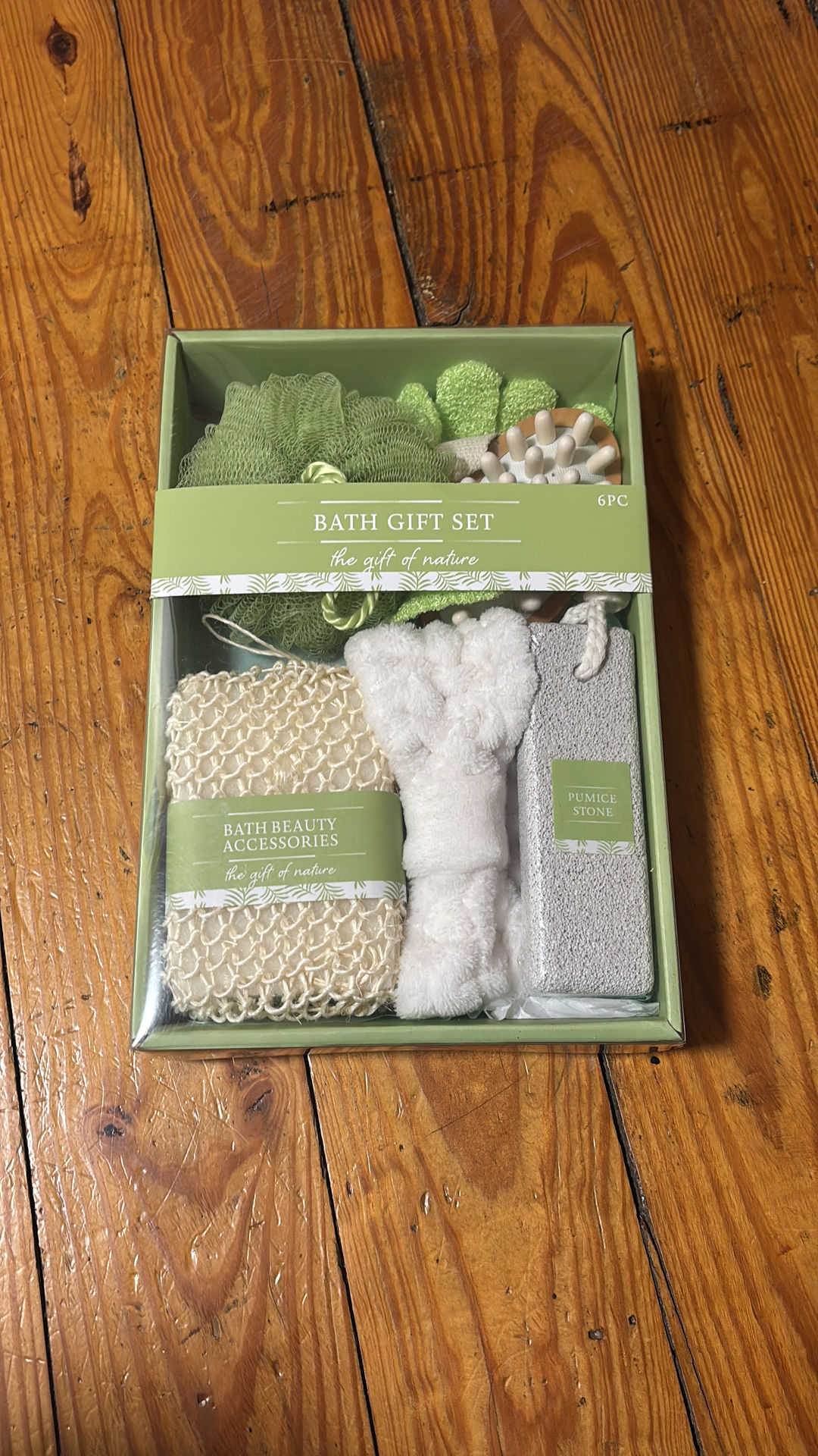 The Gift of Nature 6pc Bath Gift Set