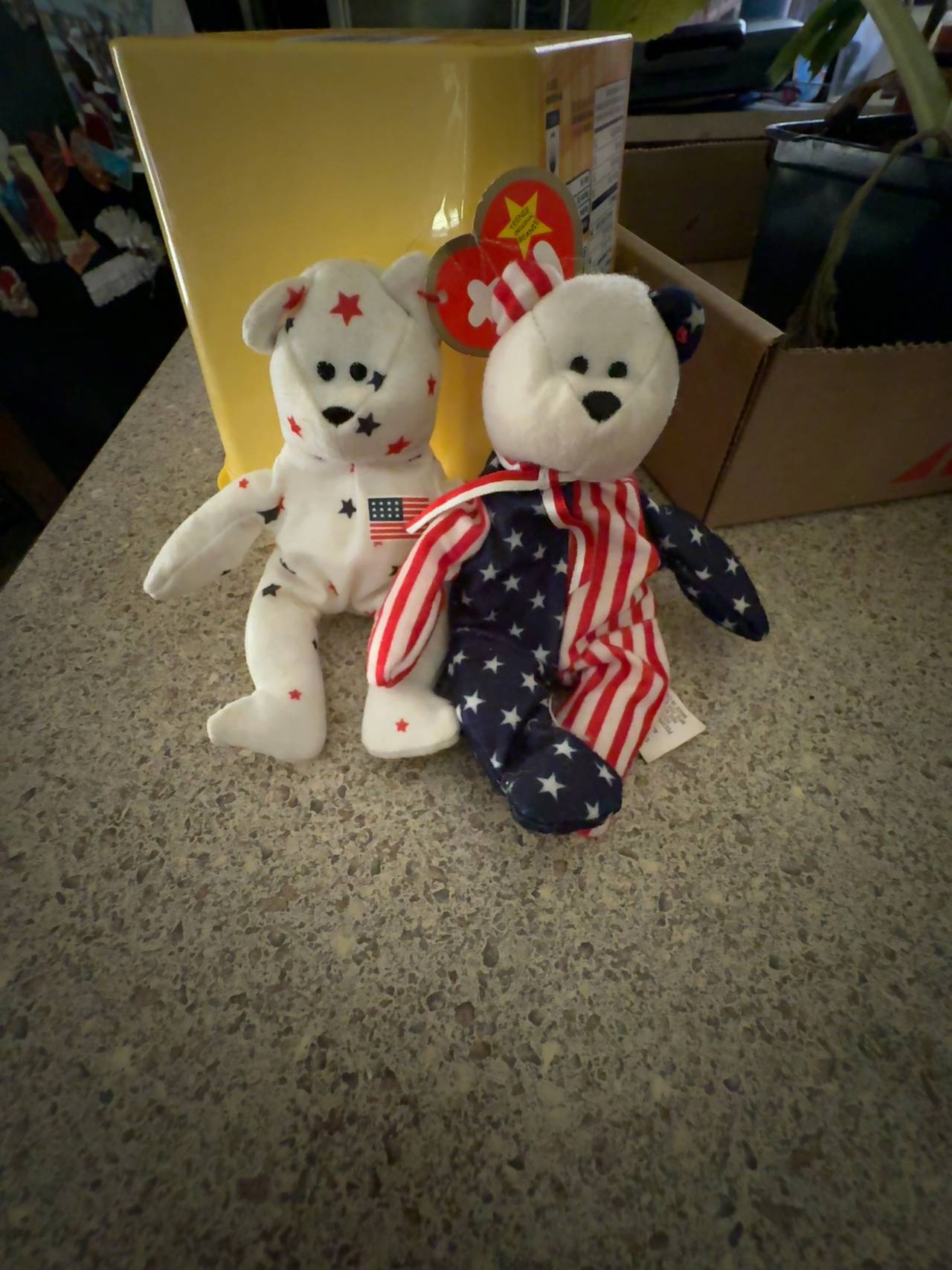 Ty Beanie Baby Spangle The Bear