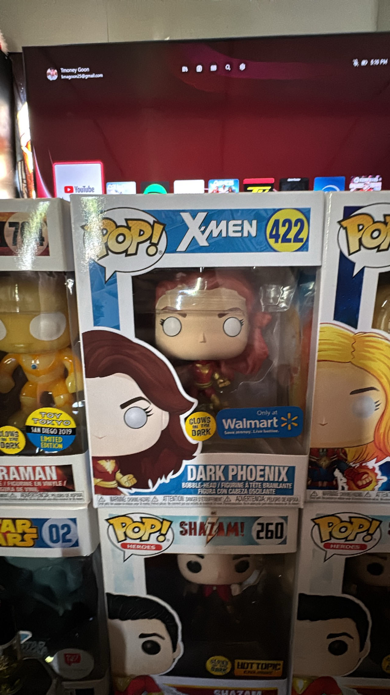 Funko Pop! X-Men Dark Phoenix #422 (Glow in the Dark, Walmart Exclusive)