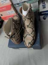 Universal Thread Emma Gray Snakeskin Ankle Bootie - Image 4