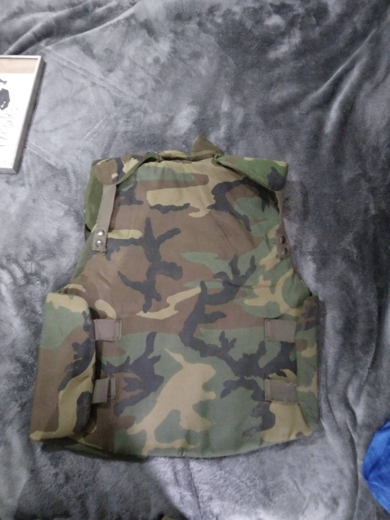 US Military PASGT Flak Vest Woodland Camo