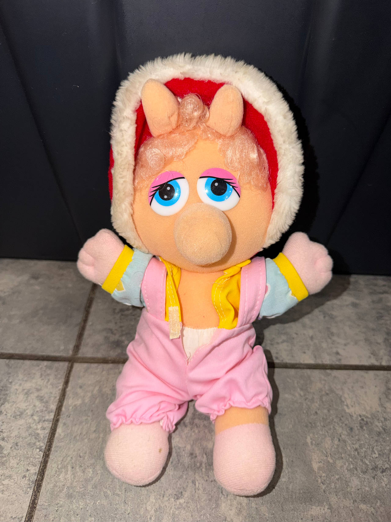 Vintage Muppet Babies Baby Piggy Plush
