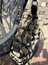 Coach Signature Jacquard Shoulder Bag - Image 7