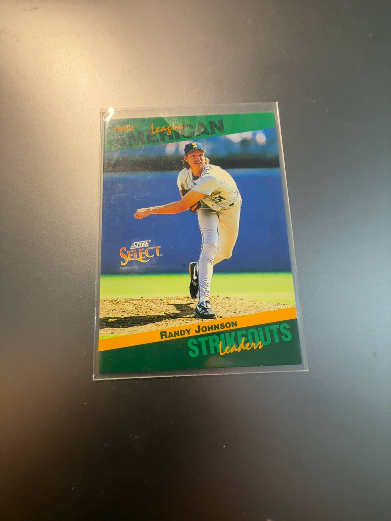 Score Select Randy Johnson 1993 #73 Baseball Card