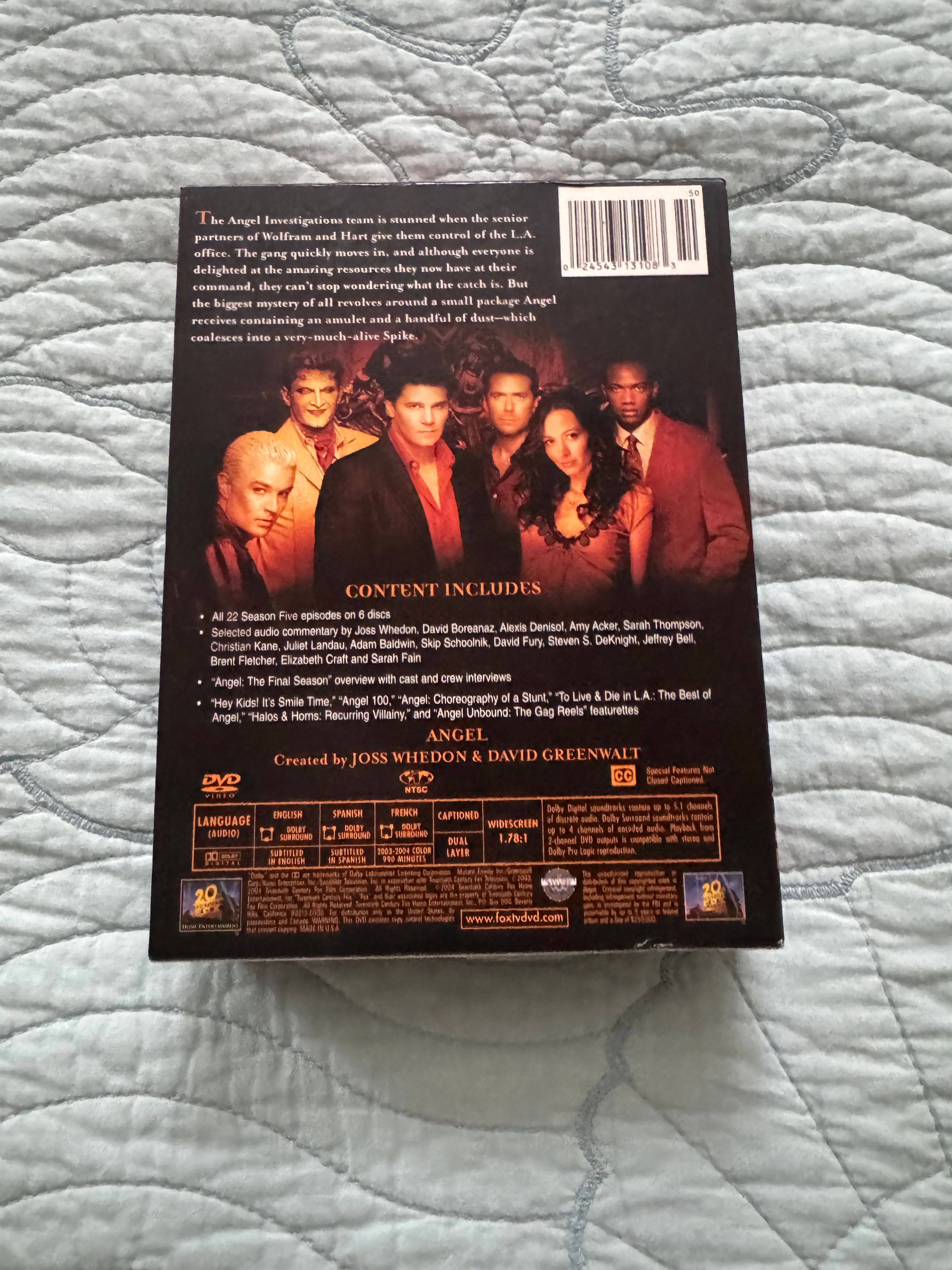 Angel Season 5 6-Disc DVD Set - Image 3
