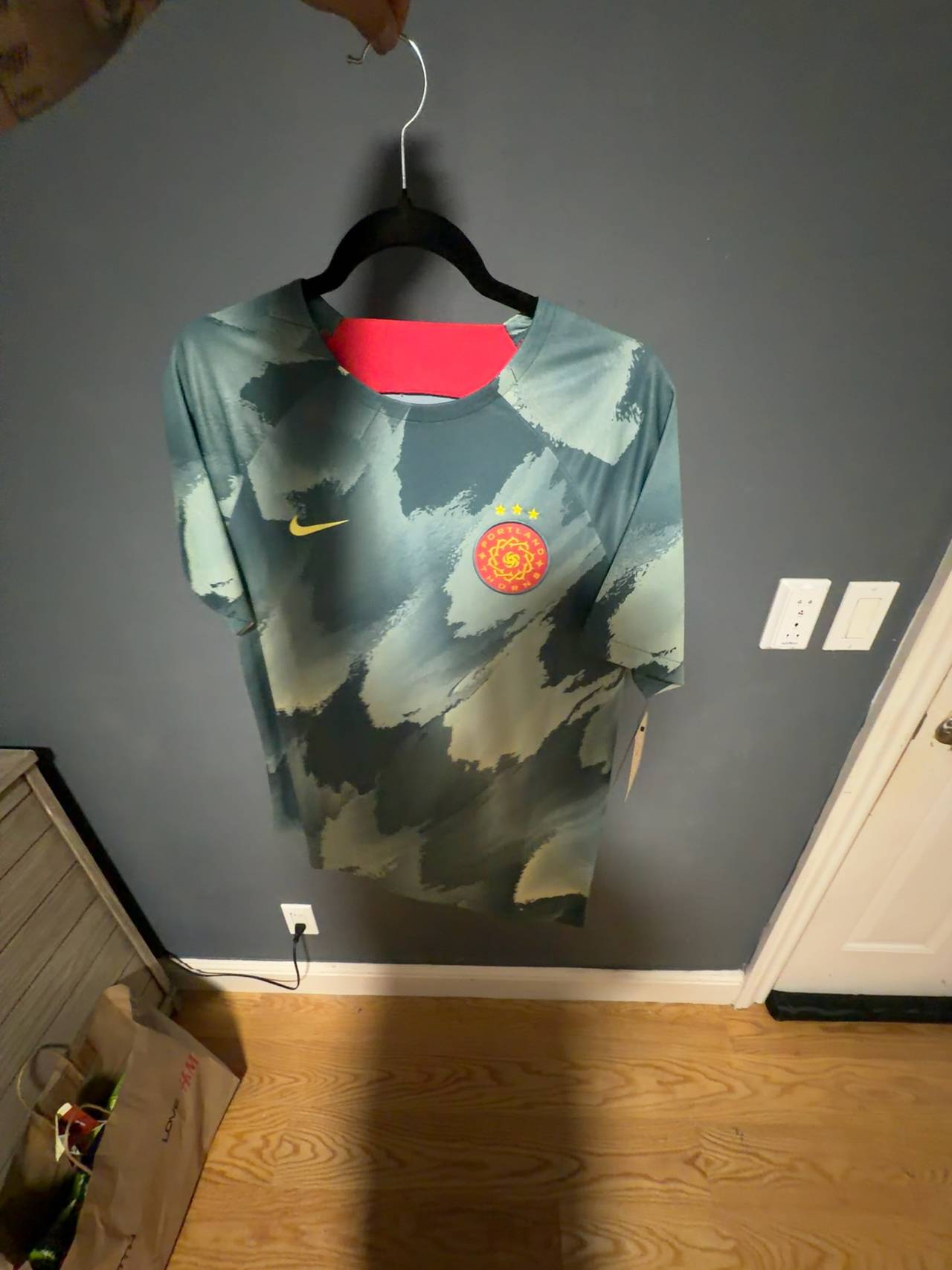 Nike Athletic Short Sleeve Soccer Jersey