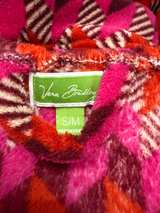 Vera Bradley Geometric Pattern Fleece Bathrobe - Image 3