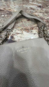 Kate Spade Women's Taupe Leather Chain Link Handbag - Image 2