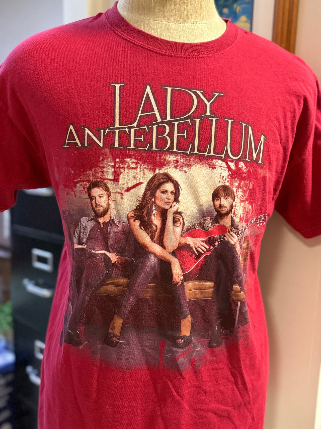 Lady Antebellum Red Graphic T-Shirt