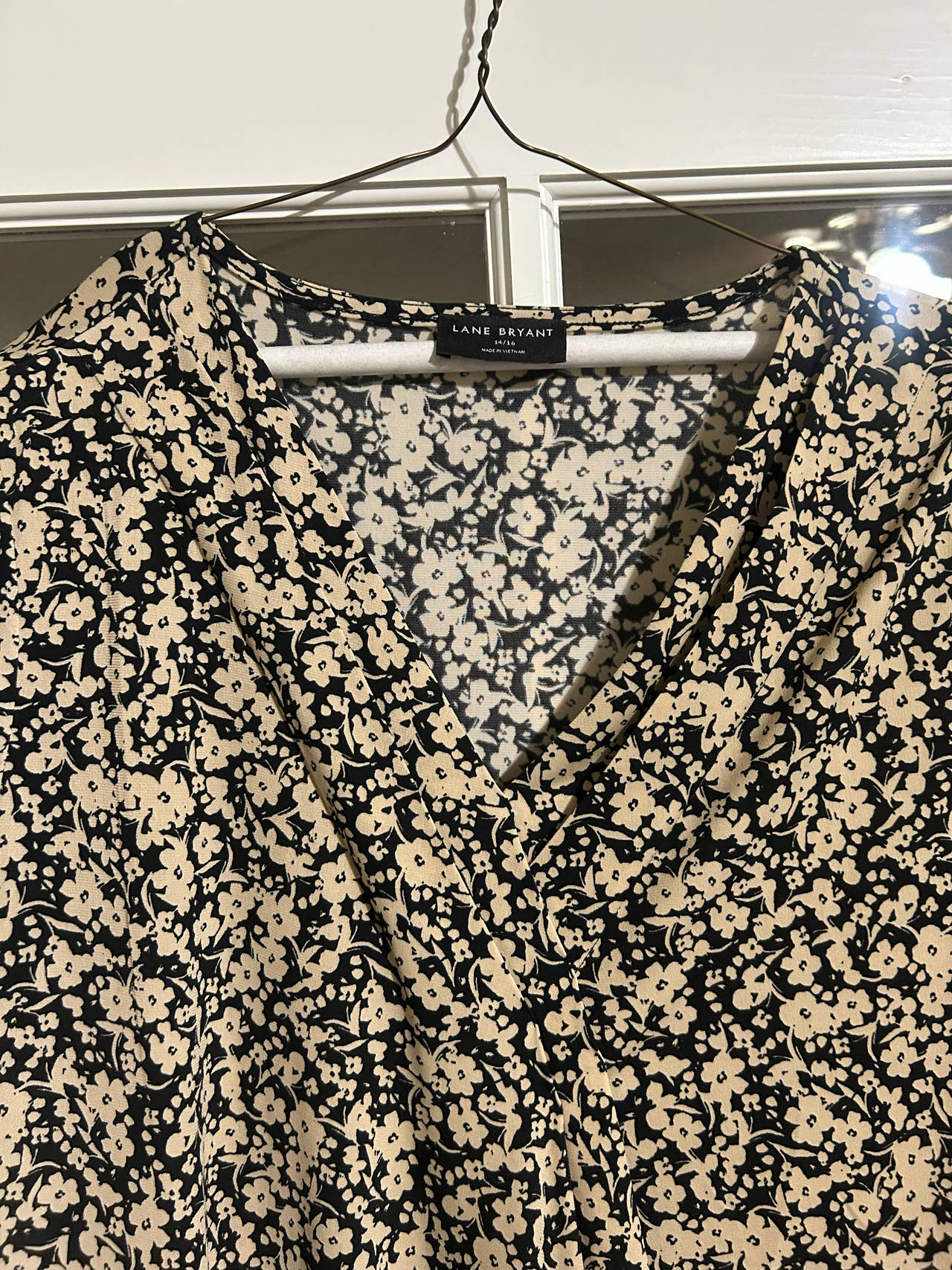Lane Bryant Floral Print Blouse