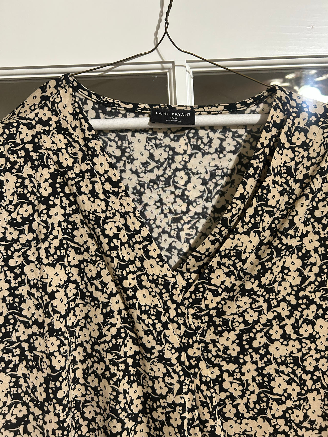 Lane Bryant Floral Print Blouse
