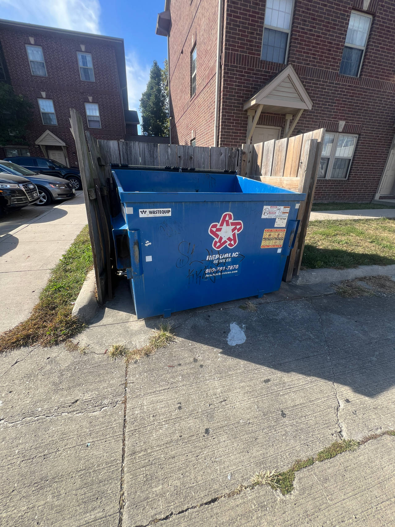 Wastequip Front Load Dumpster