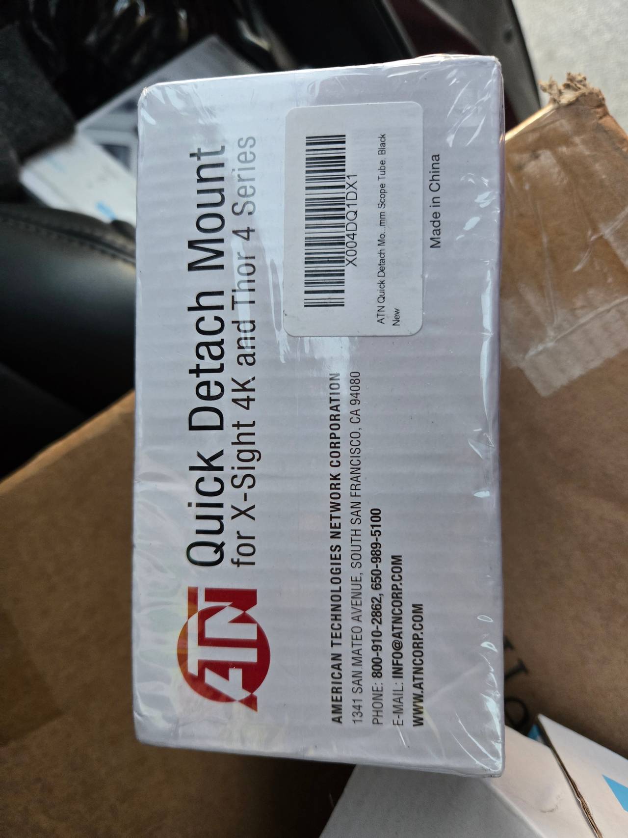 ATN Quick Detach Mount for X-Sight 4K and Thor 4 Series