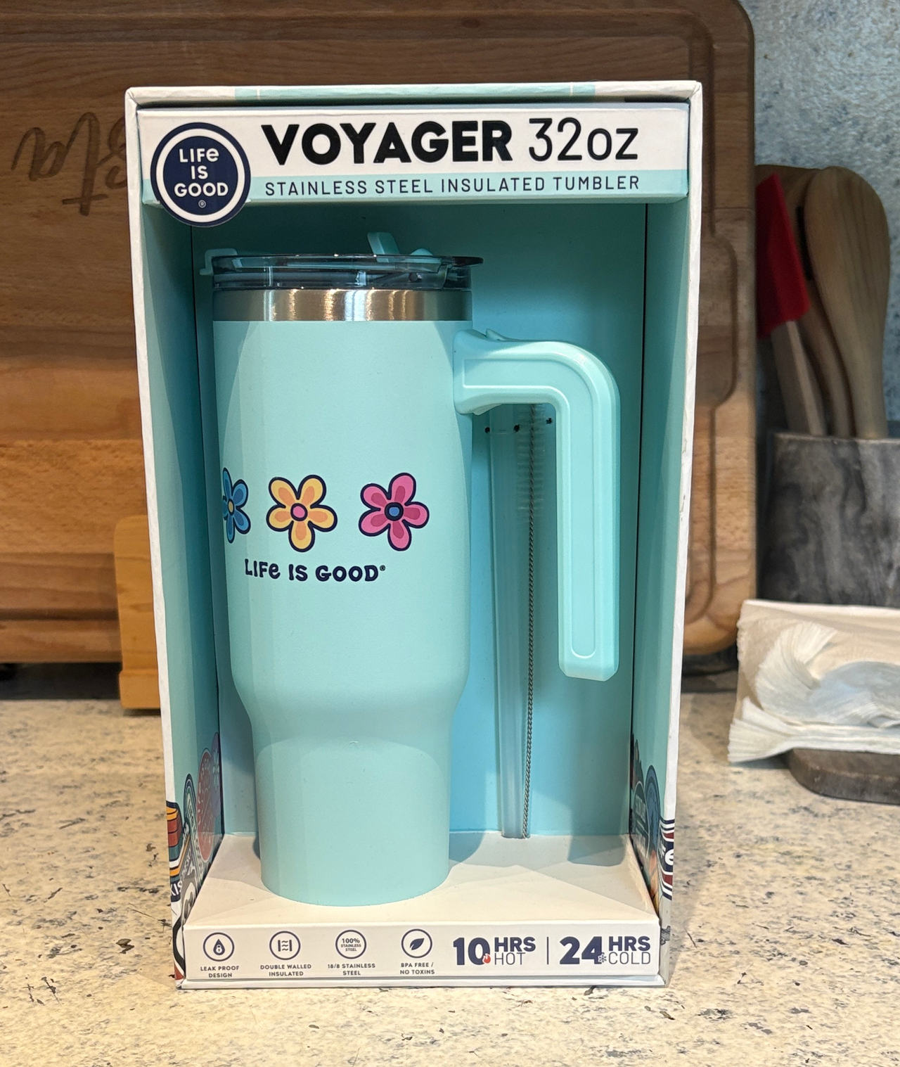 Life is Good Voyager 32oz Stainless Steel Insulated Tumbler