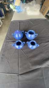 Bauer Ringware Cobalt Blue Sugars - Image 1
