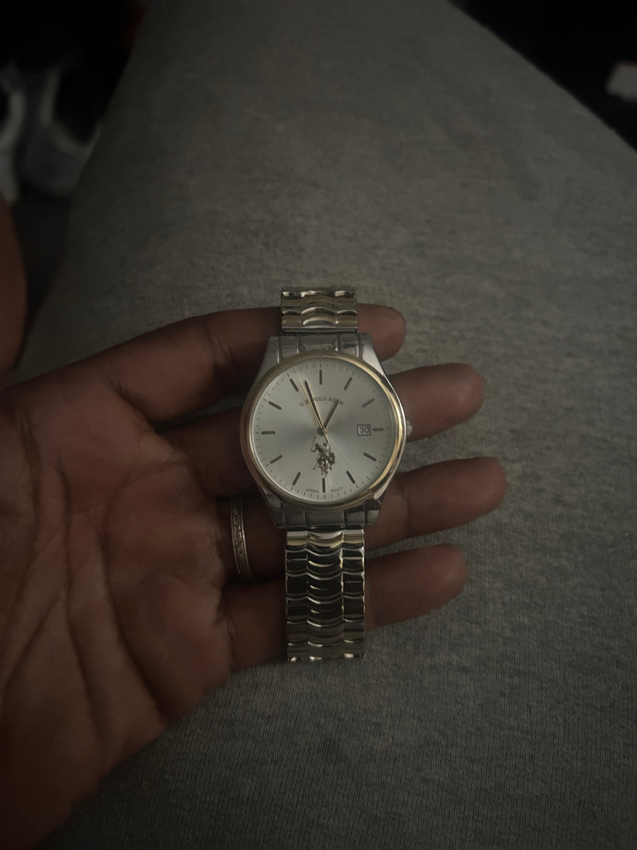 U.S. Polo Assn. Men's Two-Tone Quartz Watch