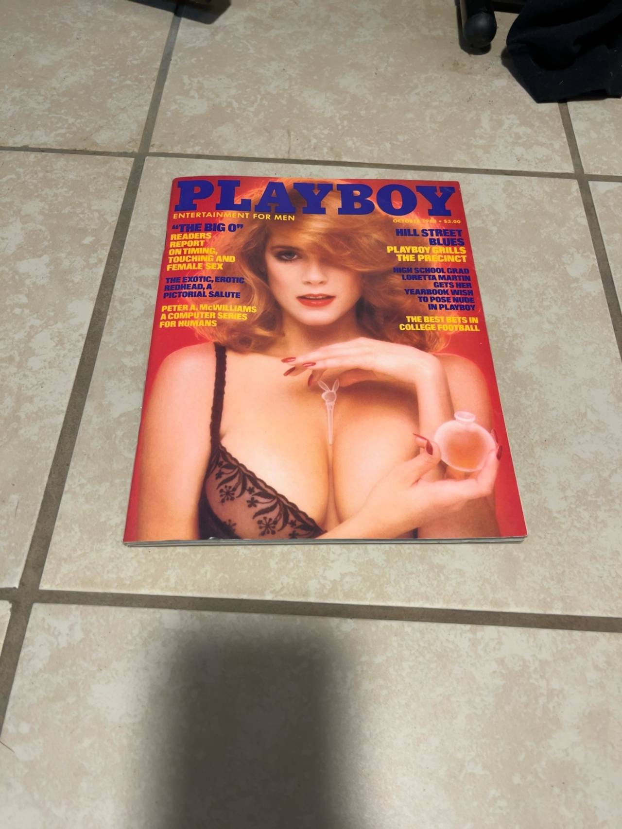 Playboy Magazine October 1983