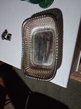 Vintage Silver Plated Fluted Bread Basket - Image 2