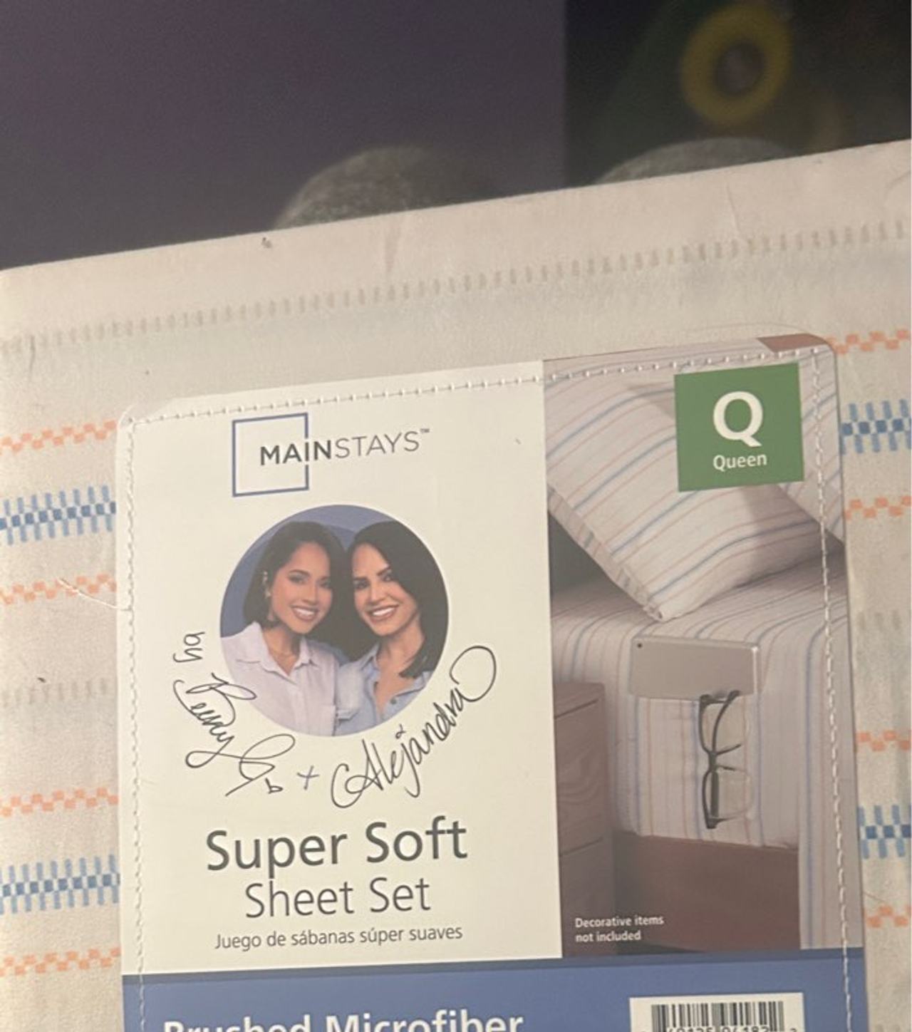 Mainstays Super Soft Sheet Set by Bunny G + Alejandra