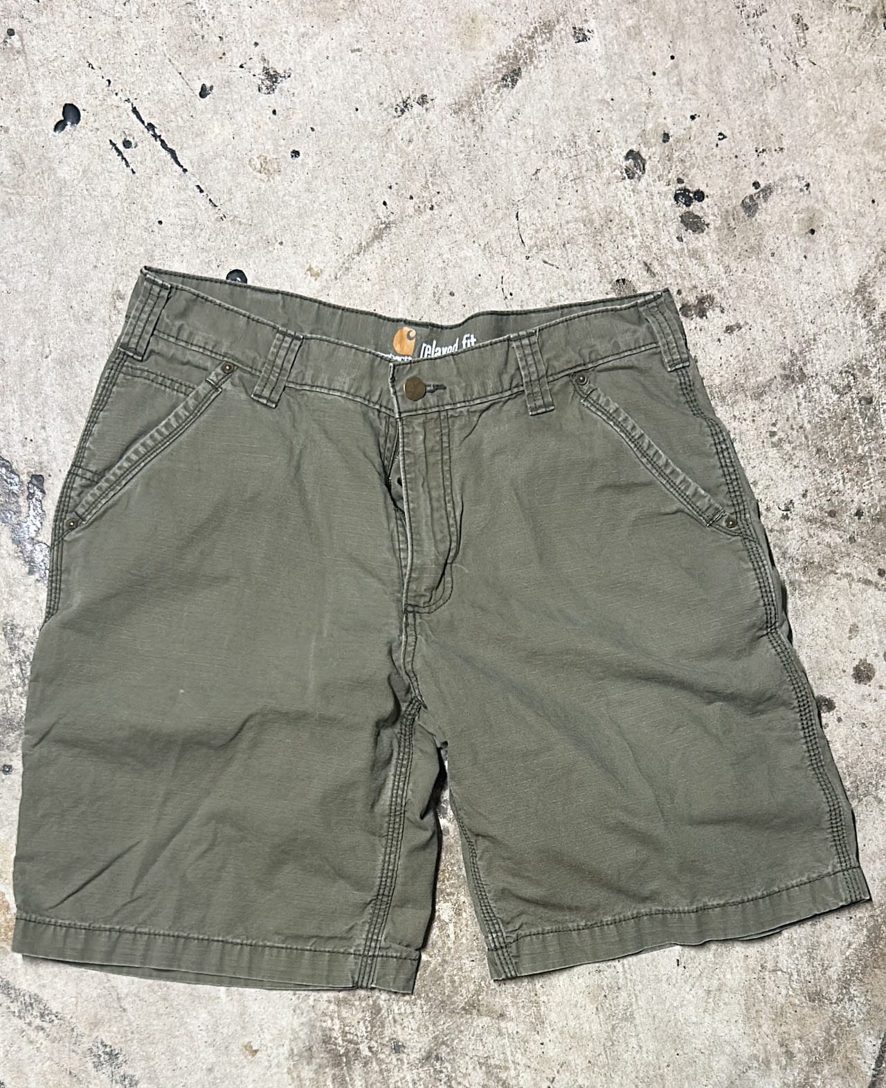 Carhartt Relaxed Fit Canvas Work Short