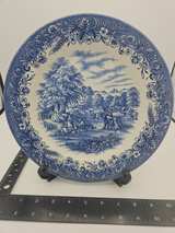 Broadhurst The Harvest Blue Dinner Plate - Image 1