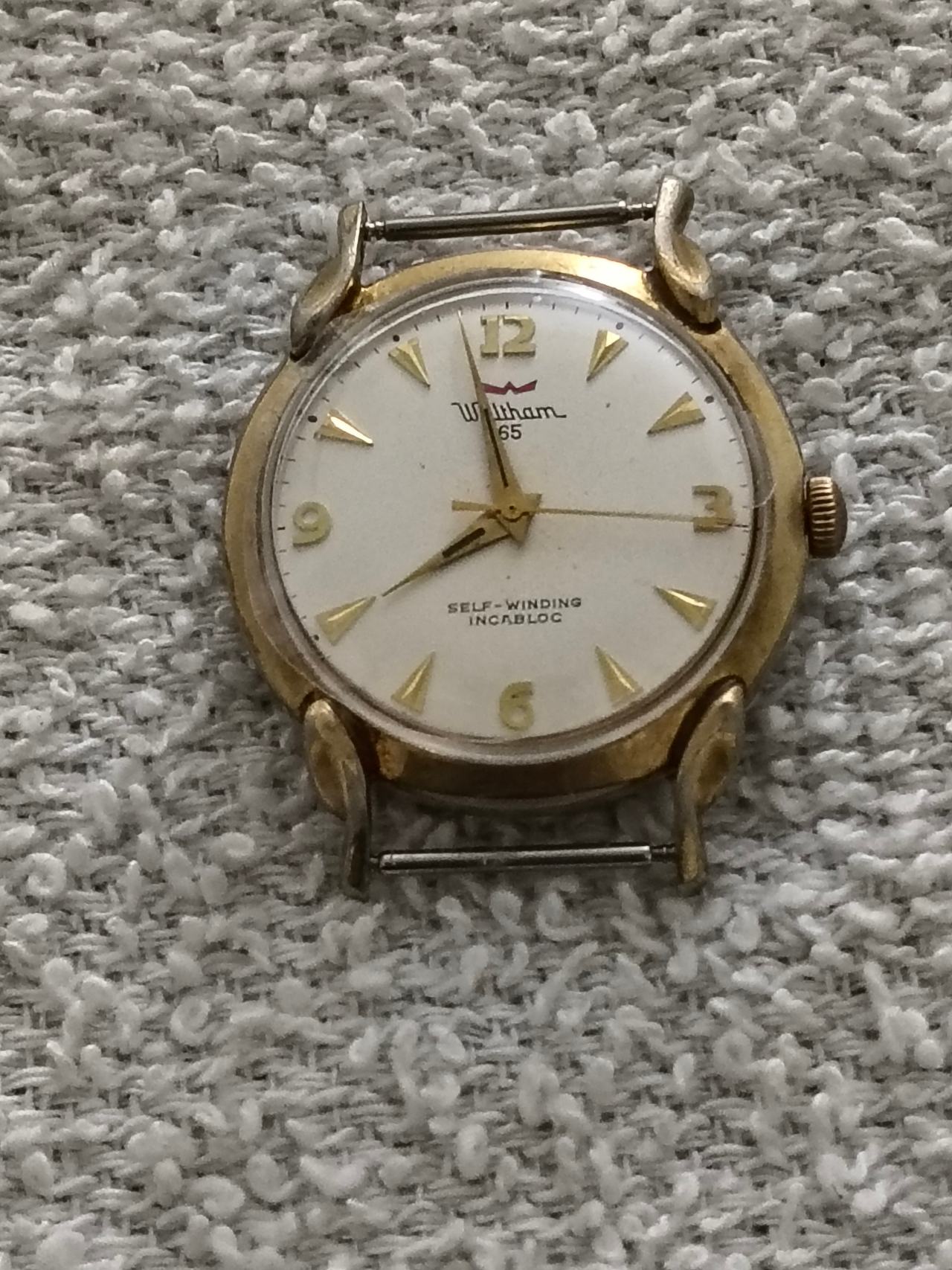 Vintage Waltham 65 Self-Winding Watch