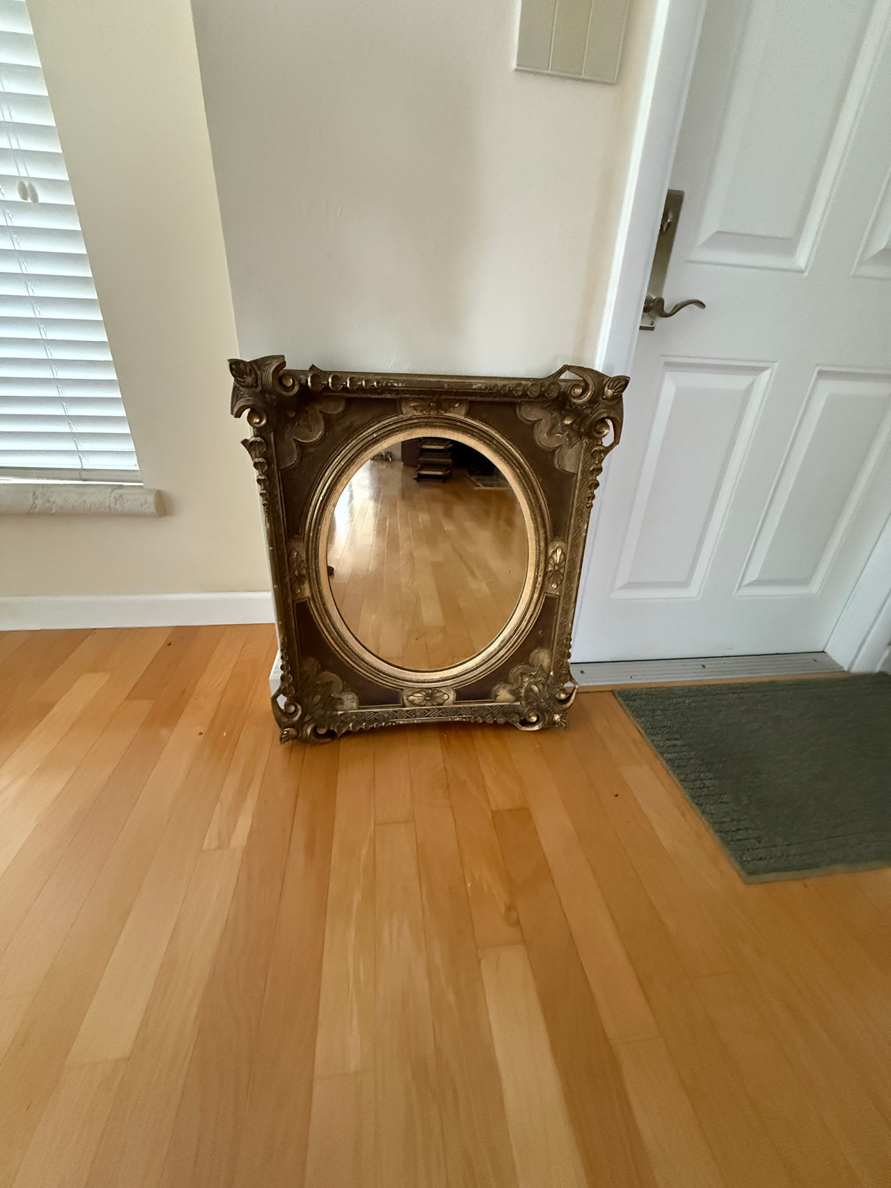 Antique Ornate Wall Mirror