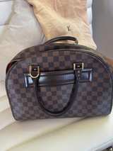Louis Vuitton Damier Ebene Canvas Bowling Bag - Image 2