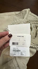 NWT Helmut Lang Box Logo terry Jogger Mist size L - Image 5