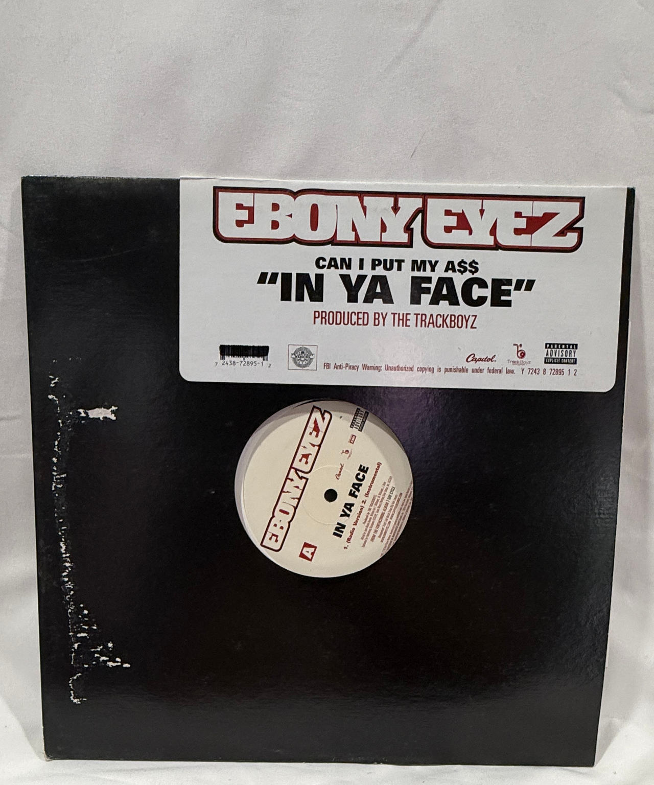 Ebony Eyez - In Ya Face 12" Vinyl Single (2004)