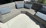 Outdoor Wicker Sectional Sofa Set - Image 2