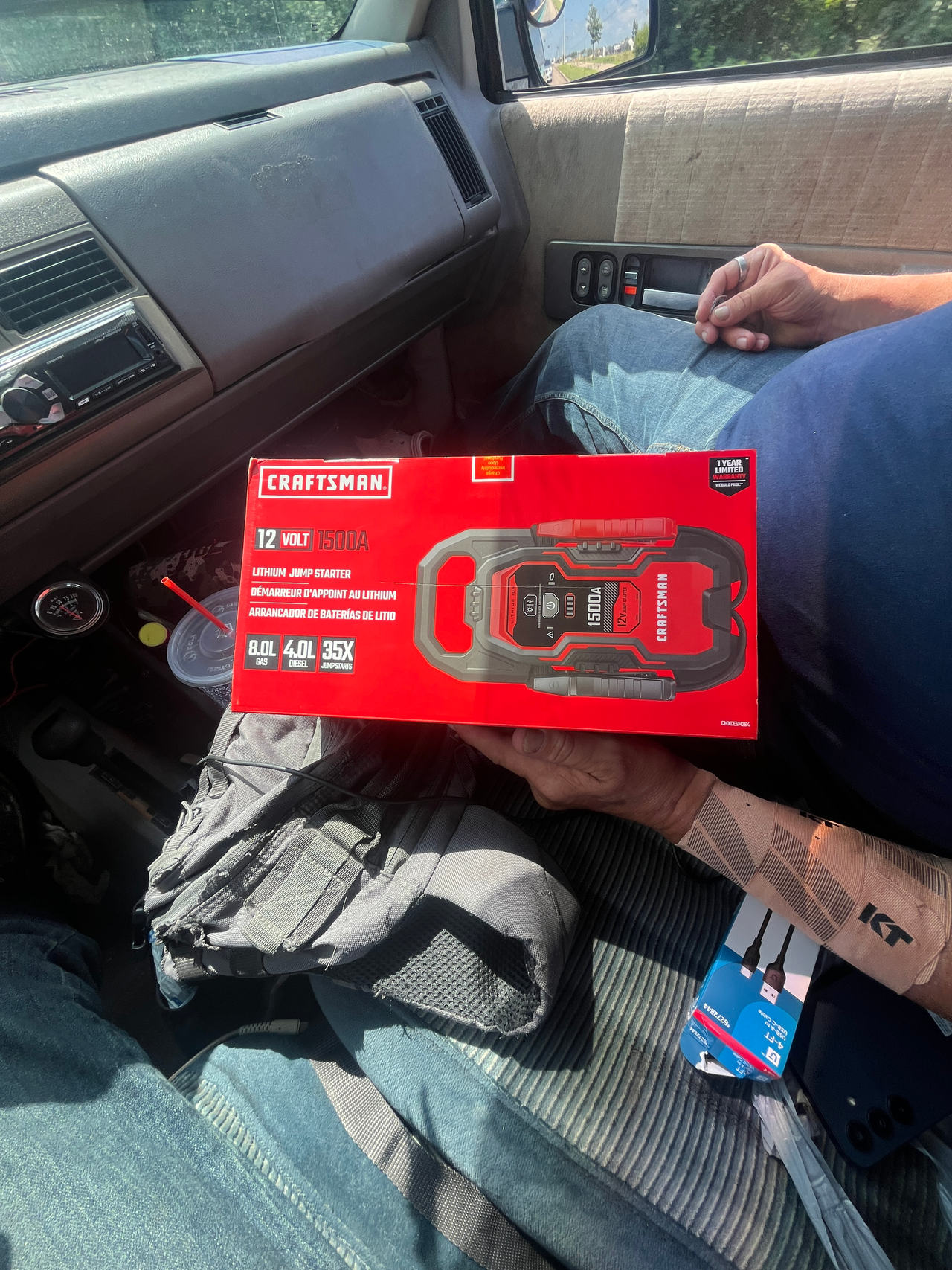 Craftsman 12 Volt 1500A Lithium Jump Starter