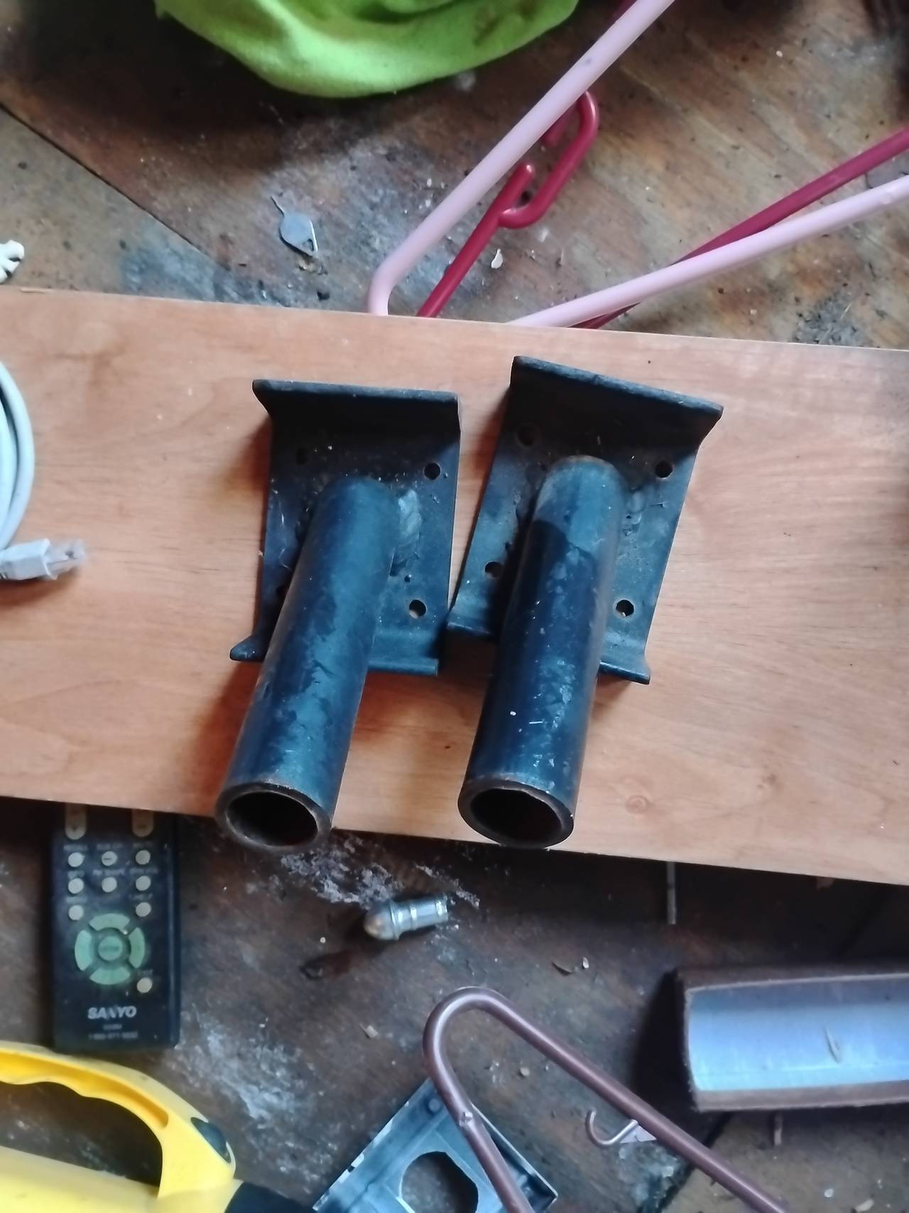 Steel Bumper Mounting Brackets