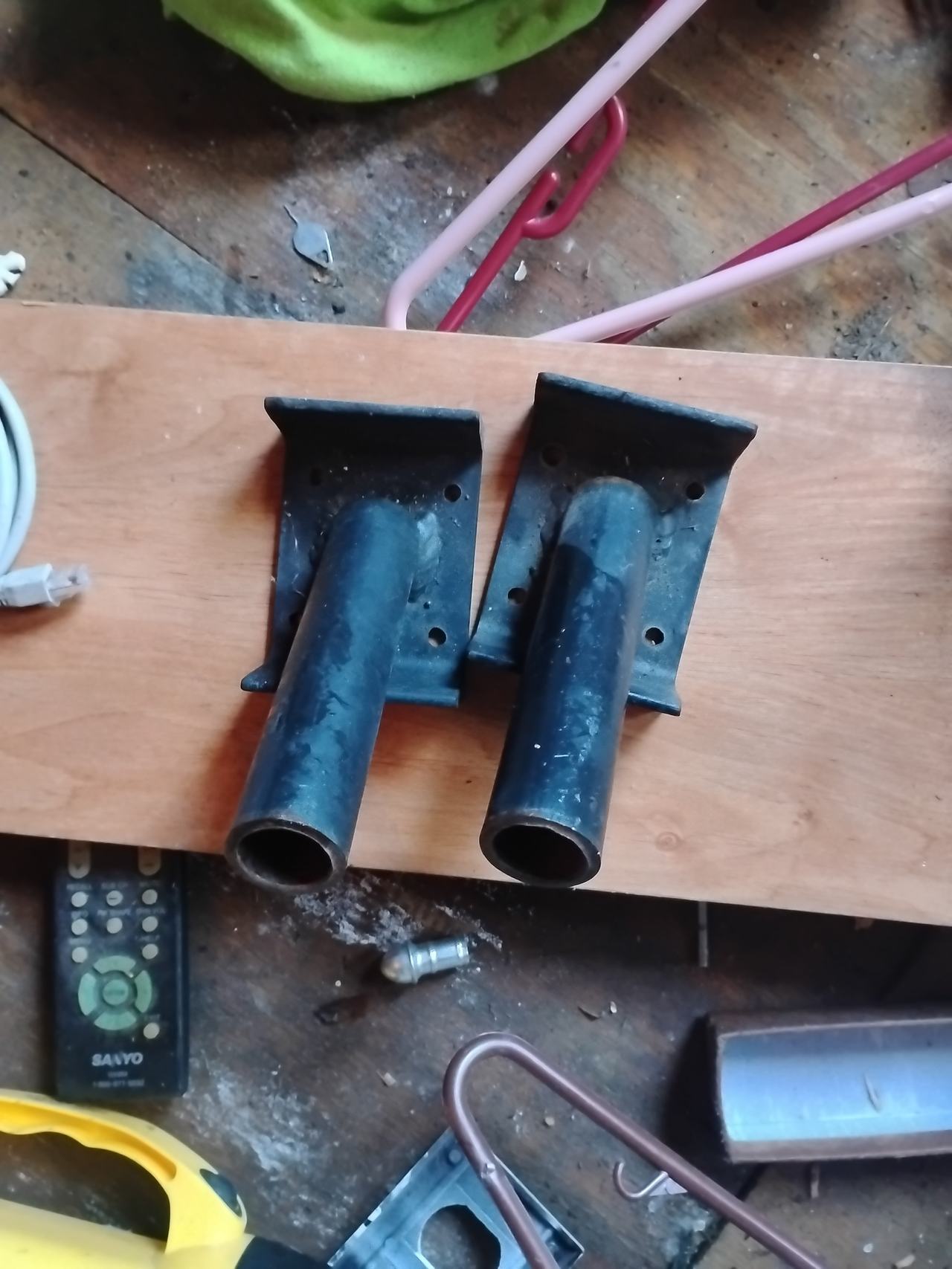 Steel Bumper Mounting Brackets