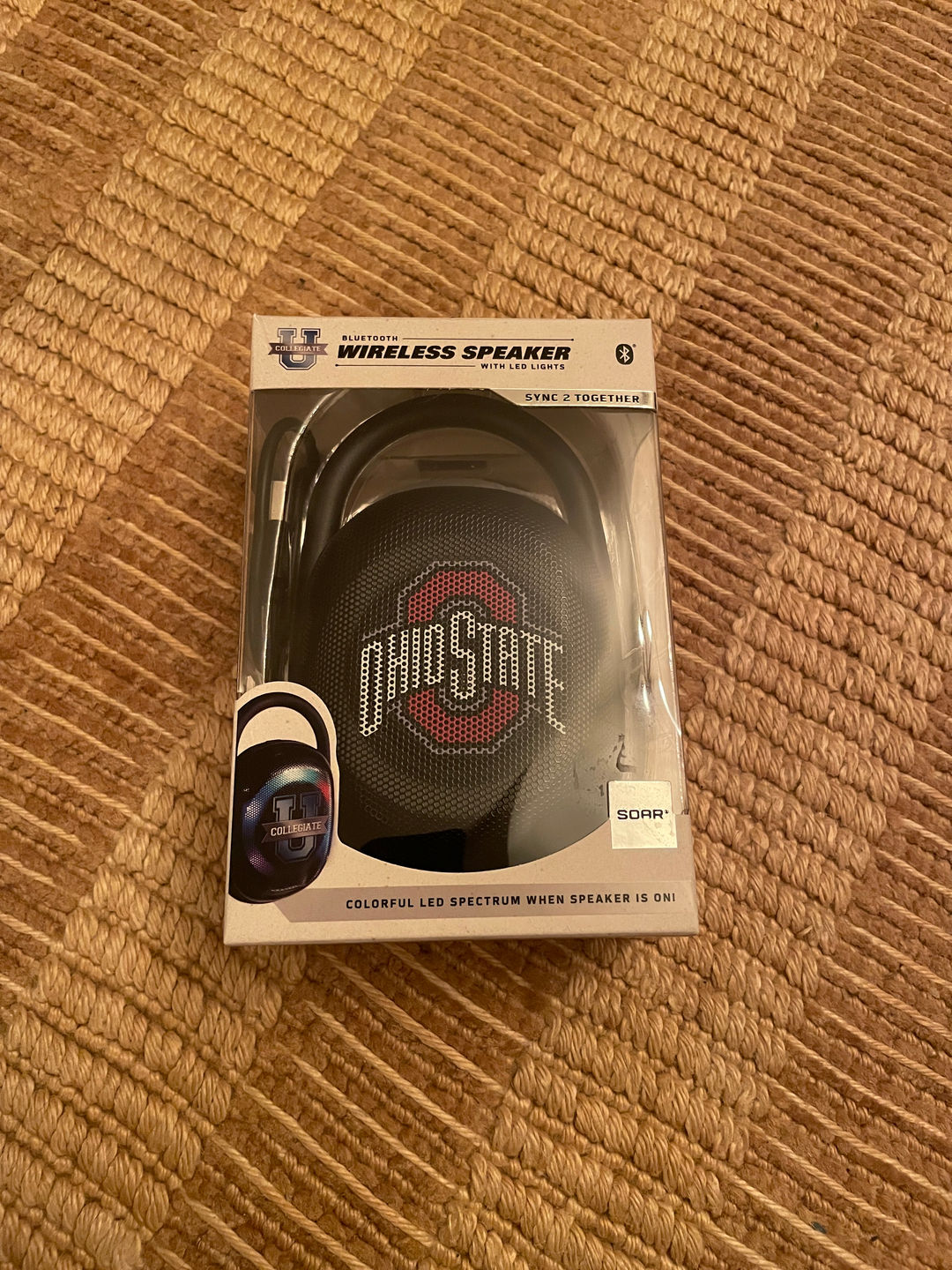 Ohio State Bluetooth Wireless Speaker with LED Lights