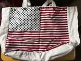 Vintage DZ by Dizzie Girmey Patriotic USA Flag Vest Stars & Stripes - Image 1