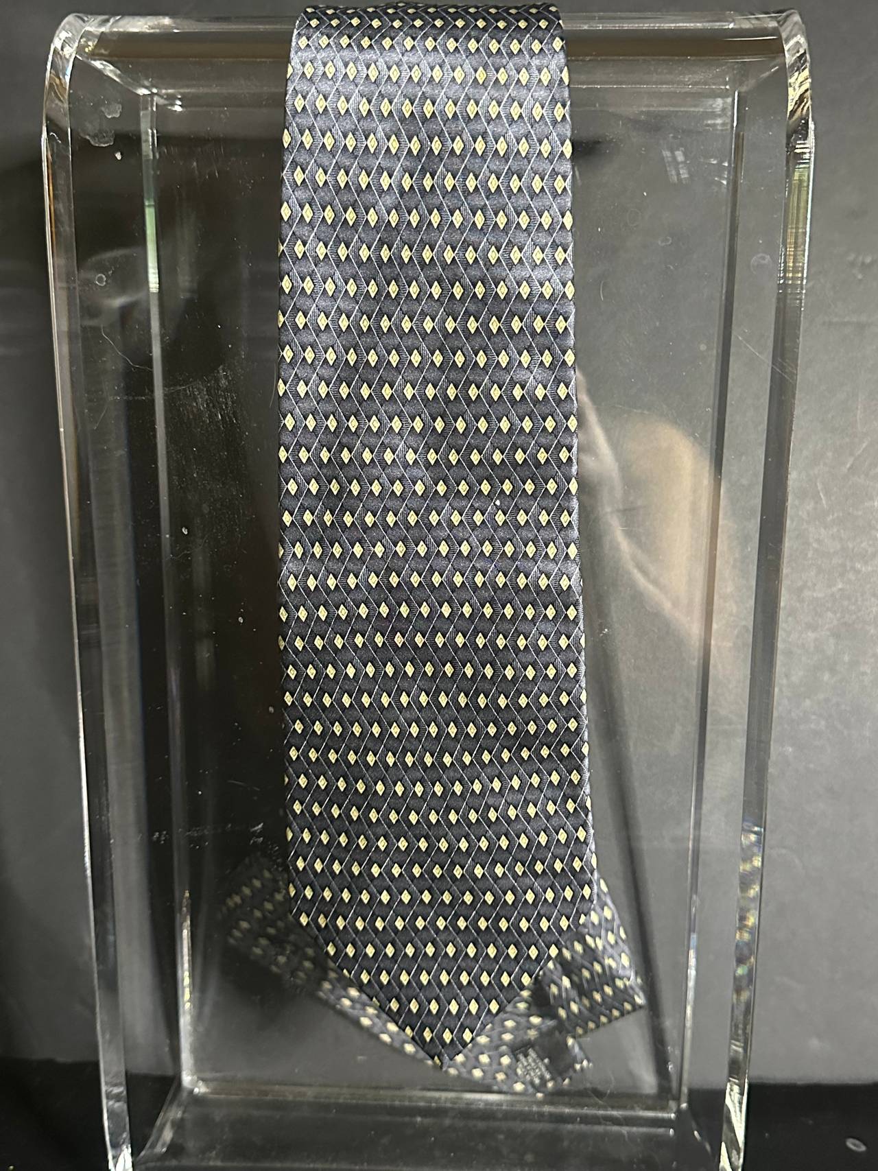 Geoffrey Beene Geometric Silk Tie