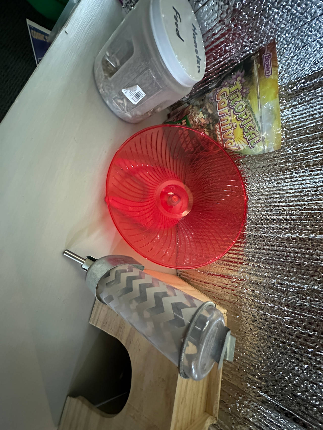Hamster Cage Accessories Set