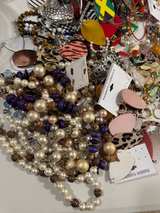 Huge Mixed Jewelry Lot - Statement Necklaces, Earrings, Watches - Image 2