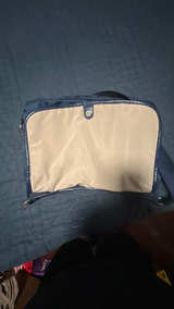 Coach Kyra Signature Royal Blue Jacquard Messenger Bag - Image 3