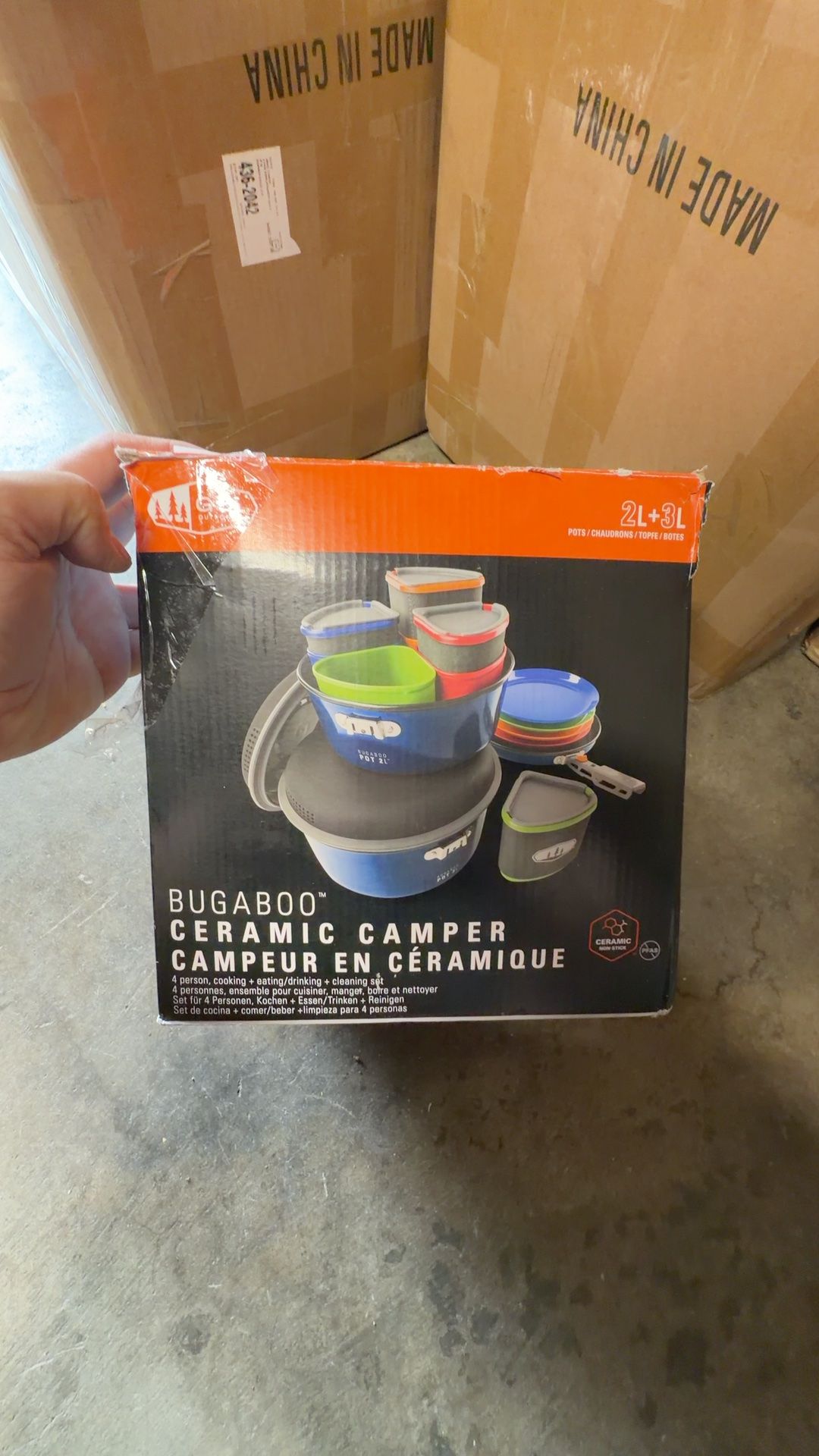 GSI Outdoors Bugaboo Camper Cookware Set