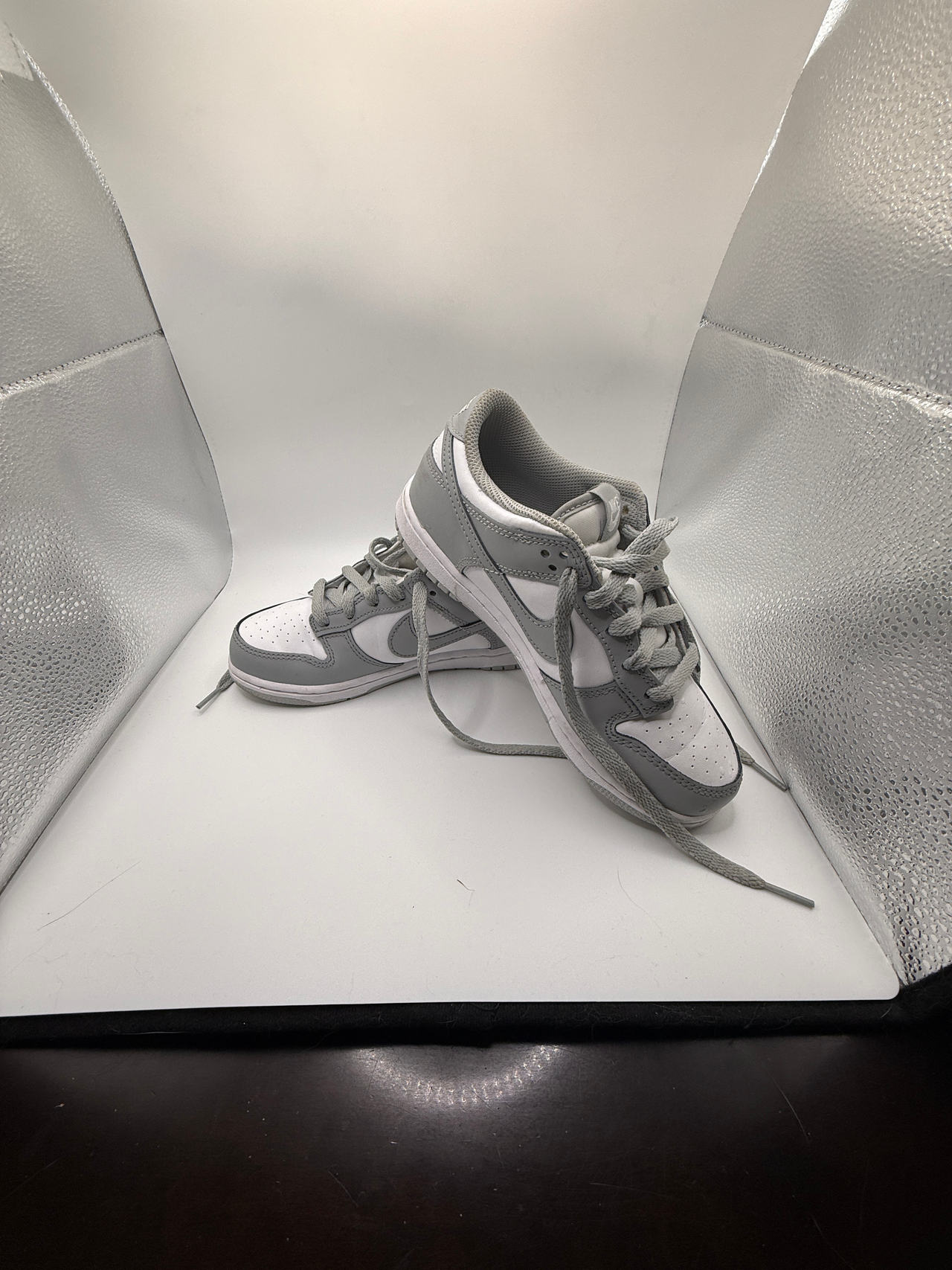 Nike Dunk Low Grey Fog
Size US 3Y