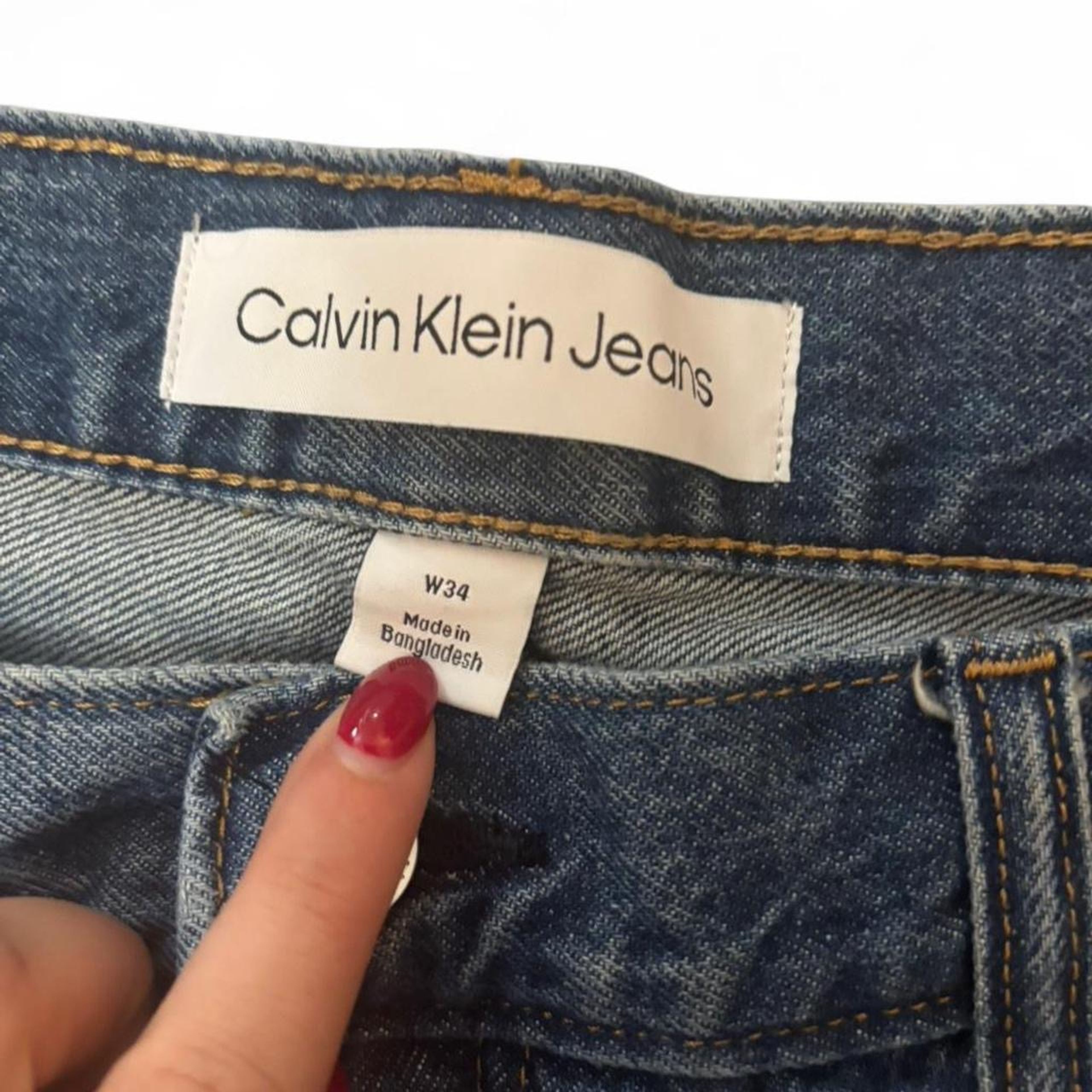 Calvin Klein Jeans Denim Cutoff Shorts - Image 2